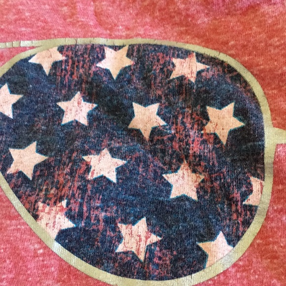 Merica Red Patriotic Tshirt size Medium Resale - Picture 12 of 15
